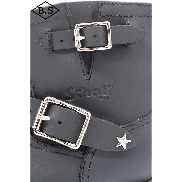 ショット schott ブーツ 782-5991002 SHORT ENGINEER BOOTS ショートエンジニアブーツ ブラックの画像