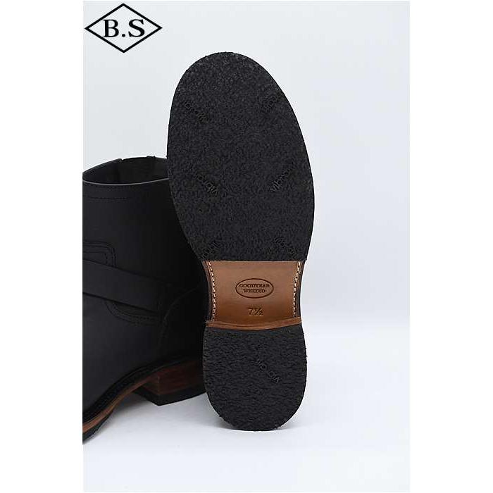 ショット schott ブーツ 782-5991002 SHORT ENGINEER BOOTS ショートエンジニアブーツ ブラックの画像