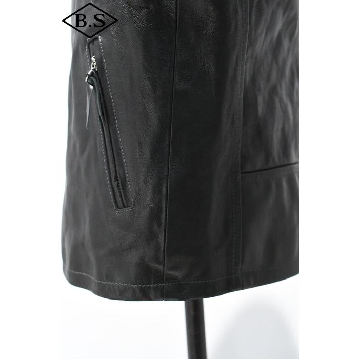 ショット schott レザージャケット 7825150003 PADDED SINGLE RIDERS パデット シングルライダース BLACKの画像