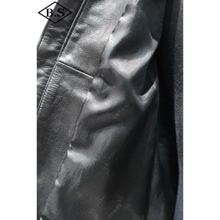 ショット schott レザージャケット 7825150003 PADDED SINGLE RIDERS パデット シングルライダース BLACKの画像