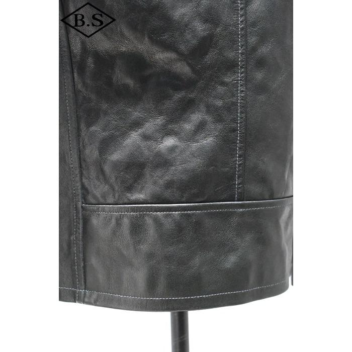 ショット schott レザージャケット 7825150003 PADDED SINGLE RIDERS パデット シングルライダース BLACKの画像