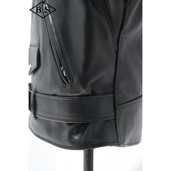 セントマイケル ショット レザー ジャケット ライダース BLACK 2 セントマイケル ショット レザー ジャケット ライダース BLACK 2