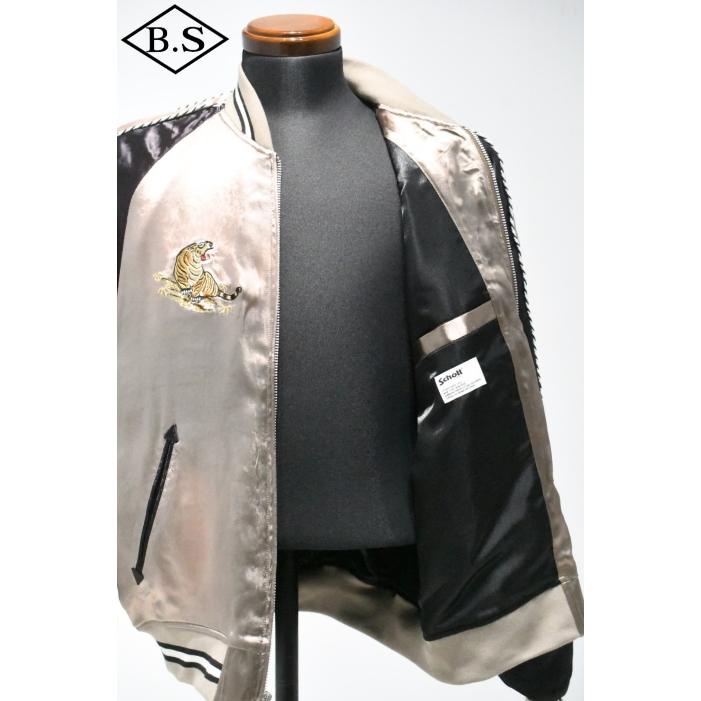 ショット schott アウター RAYON SUKA ASING JACKET レーヨン エイジング スカジャンの画像