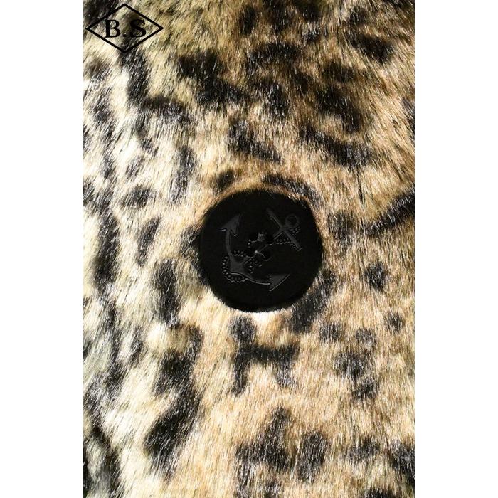 ショット  schott アウター 7825254002 LEOPARD FUR PEACOAT/レオパード ファーコートの画像