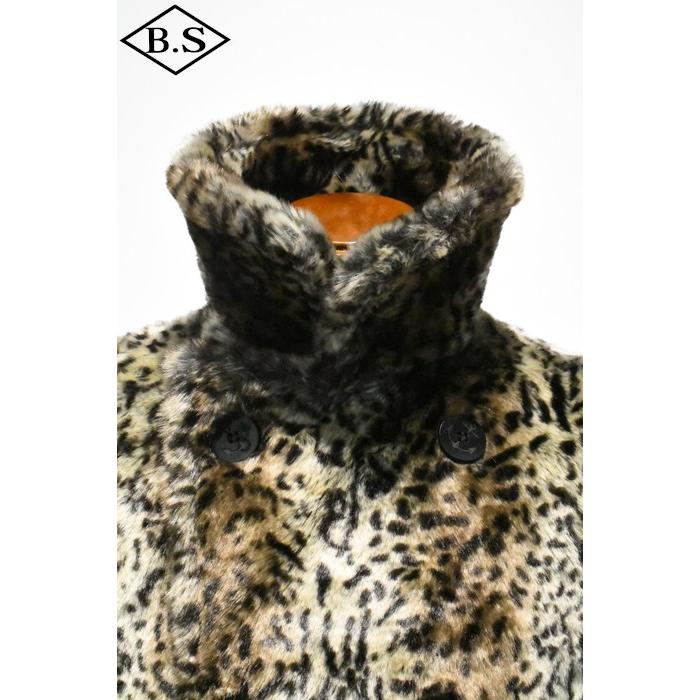 ショット  schott アウター 7825254002 LEOPARD FUR PEACOAT/レオパード ファーコートの画像