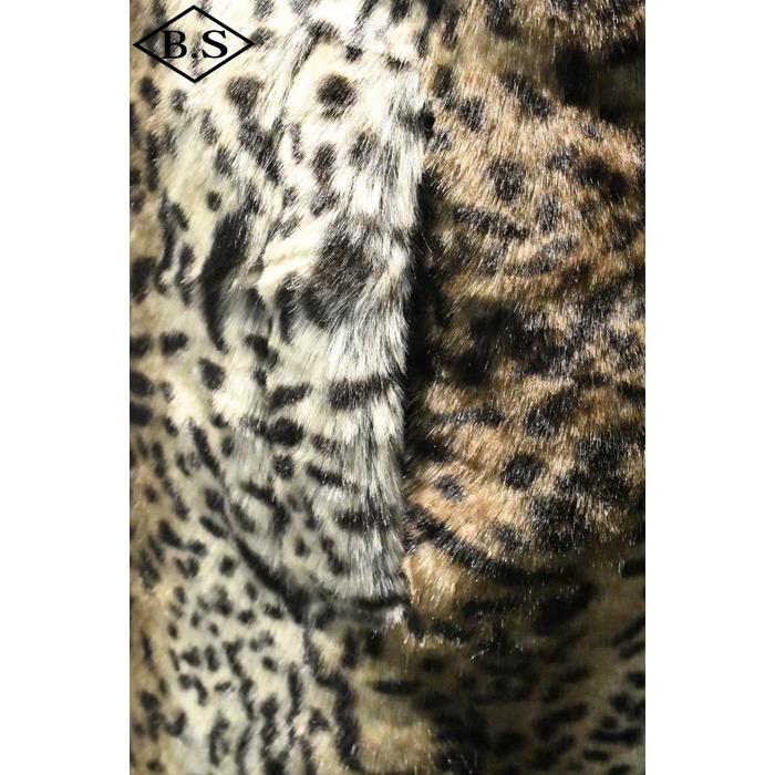 ショット  schott アウター 7825254002 LEOPARD FUR PEACOAT/レオパード ファーコートの画像