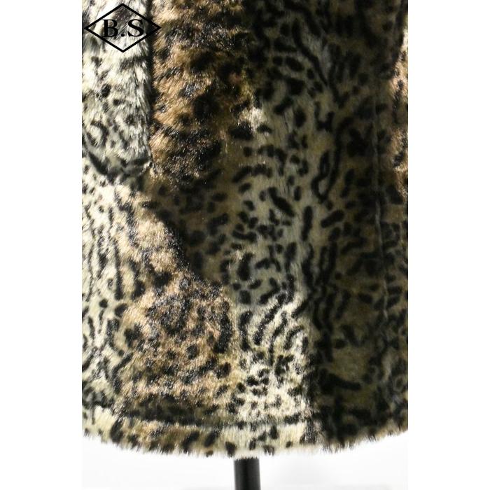 ショット  schott アウター 7825254002 LEOPARD FUR PEACOAT/レオパード ファーコートの画像