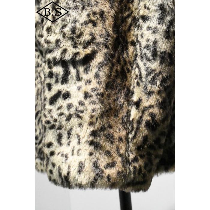 ショット  schott アウター 7825254002 LEOPARD FUR PEACOAT/レオパード ファーコートの画像