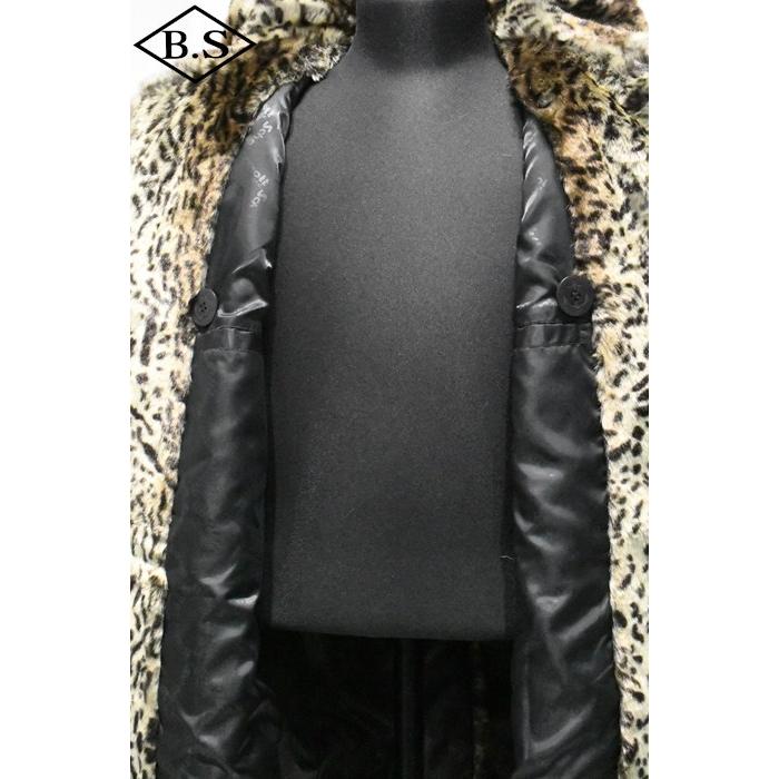 ショット  schott アウター 7825254002 LEOPARD FUR PEACOAT/レオパード ファーコートの画像