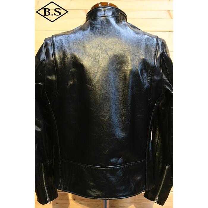 ショット  schott レザージャケット 7823950088 HORSE LEATHER CAFE RACE 641XXH ホース レザー カフェレース ブラックの画像