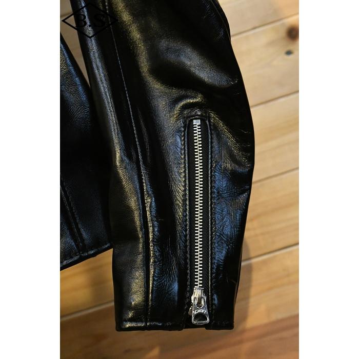 ショット  schott レザージャケット 7823950088 HORSE LEATHER CAFE RACE 641XXH ホース レザー カフェレース ブラックの画像