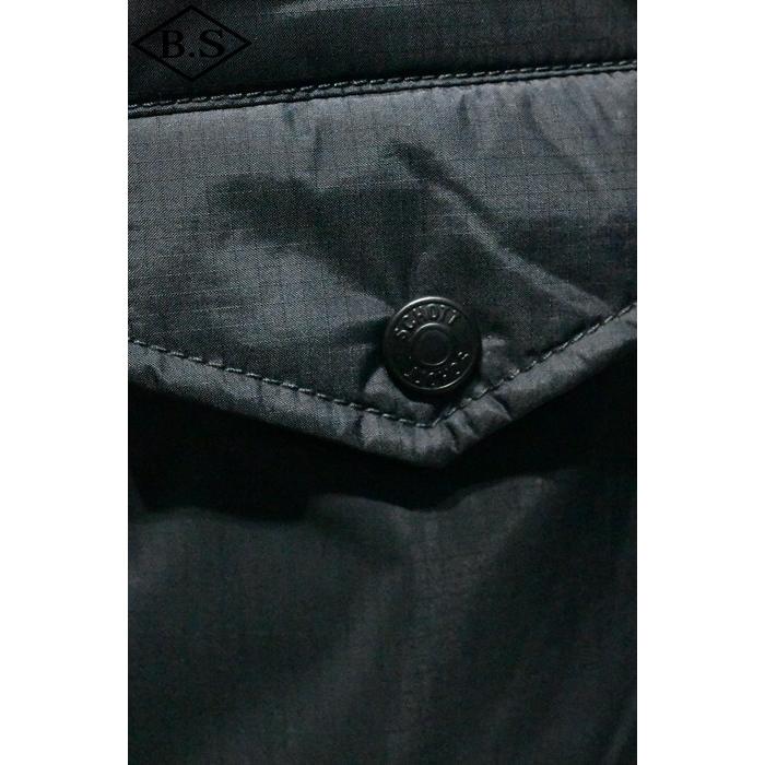 ショット  schott アウター 7825253004 xNANGA AURORA DOUBLE BREAST DOWN JACKET オーロラ ダブルブレスト ダウンジャケット ブラックの画像