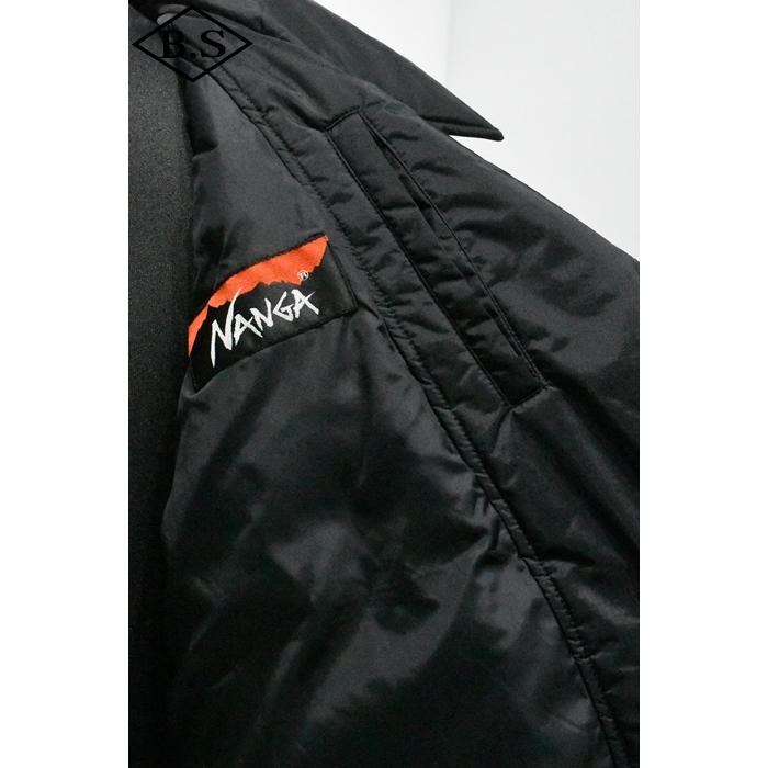 ショット  schott アウター 7825253004 xNANGA AURORA DOUBLE BREAST DOWN JACKET オーロラ ダブルブレスト ダウンジャケット ブラックの画像