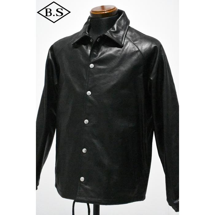ショット  schott レザージャケット 7825950054 LEATHER COACH JACKET レザー コーチジャケット ブラックの画像