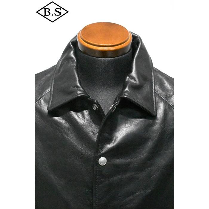 ショット  schott レザージャケット 7825950054 LEATHER COACH JACKET レザー コーチジャケット ブラックの画像