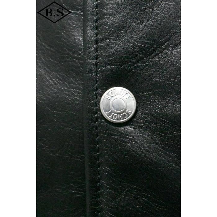 ショット  schott レザージャケット 7825950054 LEATHER COACH JACKET レザー コーチジャケット ブラックの画像