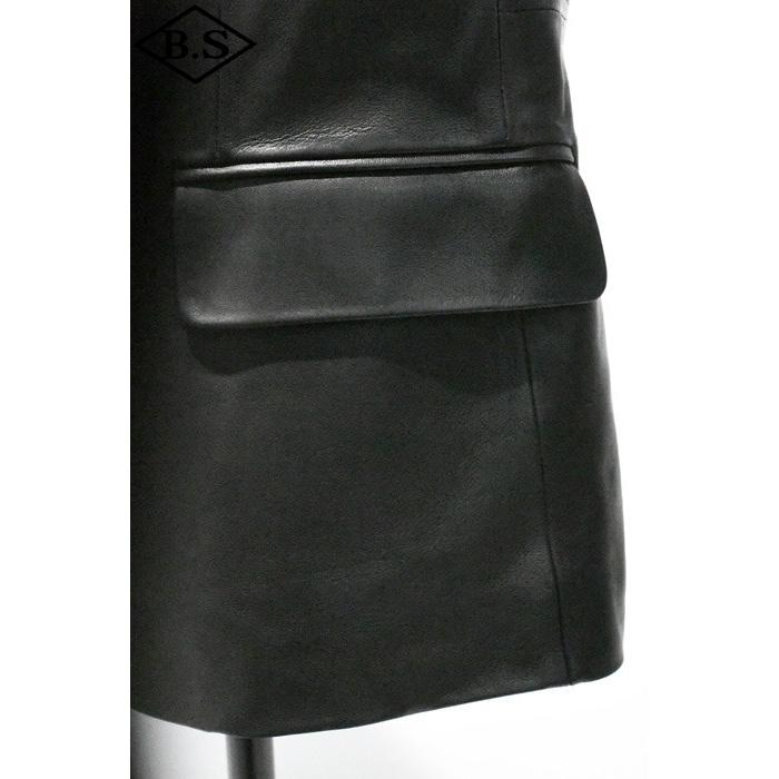 や*み様 【希少】Schott レザー テーラードジャケット ブラック L SCHOTT（ショット） レザージャケット LEATHER TAILORED JACKET レザー