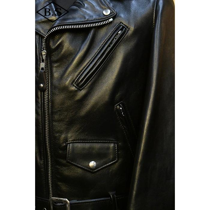 ショット  schott レザージャケット 7823950093 217US SHEEP ONE STAR/ シープ ワンスター ブラックの画像