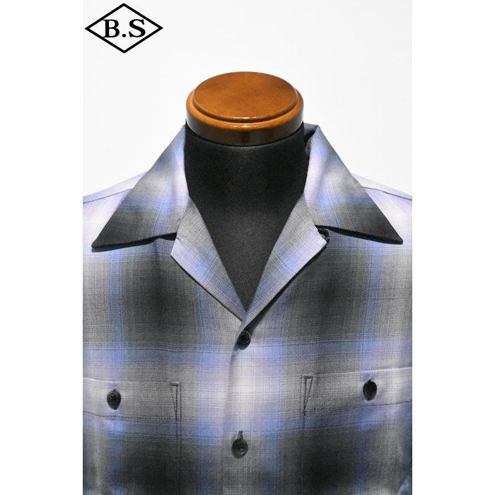 SCHOTT（ショット） 長袖シャツ 7826120001 OMBRE CHECK SHIRT