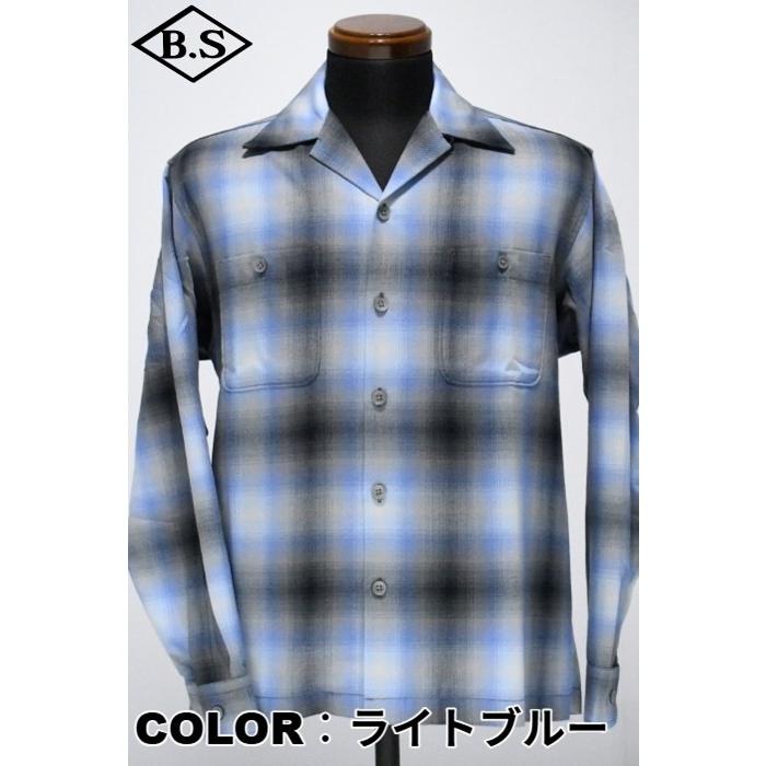 SCHOTT（ショット） 長袖シャツ 7826120001 OMBRE CHECK SHIRT