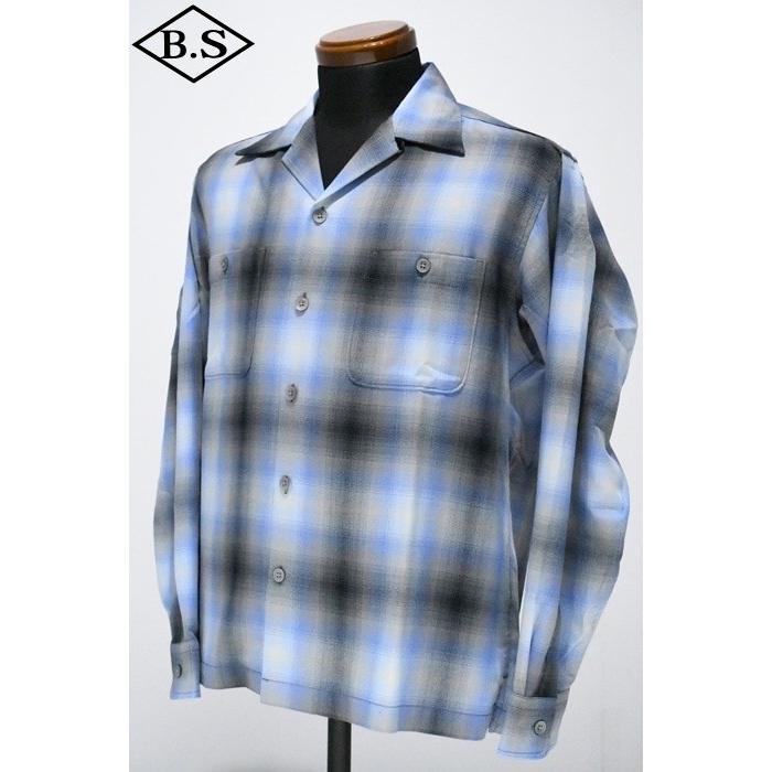 SCHOTT（ショット） 長袖シャツ 7826120001 OMBRE CHECK SHIRT
