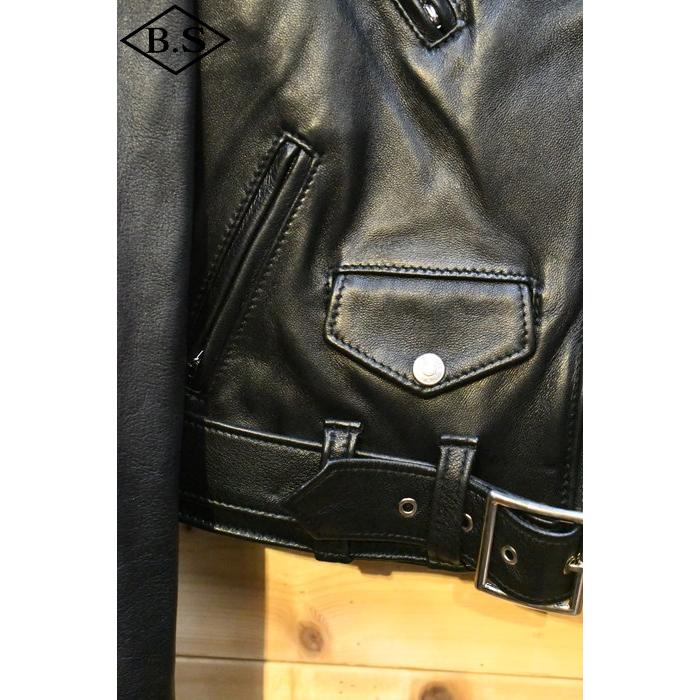 (WOMENS)ショット  schott レザージャケット 7823950601 218W WOMENS LAMB ONESTAR RIDERS/ラム ワンスター ライダース ブラックの画像