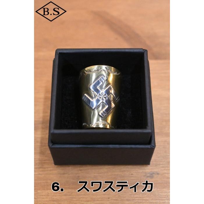 アンティークバングル・リング・バンダナスライダー BS ISM 小物 バンダナスライダー ブラス＆シルバー