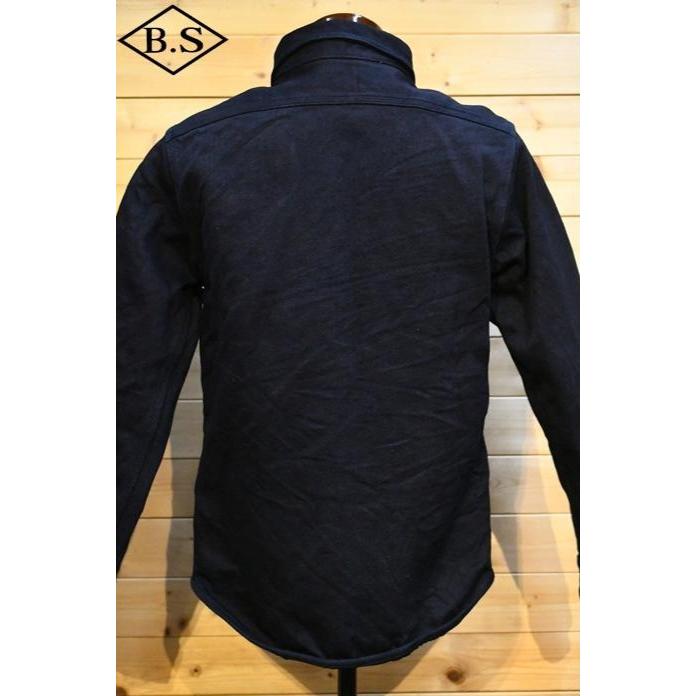 UES（ウエス） 長袖シャツ 502256 INDIGO TRICOTINE SHIRT インディゴ