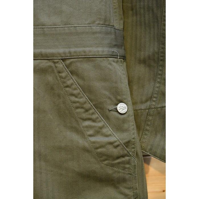 トロフィークロージング TROPHY CLOTHING オーバーオール TR22AW-504 UNION ALLS OLIVE｜barnstormer2｜06