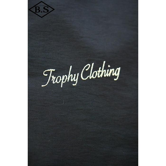 トロフィークロージング TROPHY CLOTHINGC ジャケット TR24SS-502 Box Logo Spring Warm Up Jacket BLACK｜barnstormer2｜06