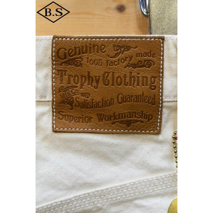 トロフィークロージング TROPHY CLOTHING パンツ 1804N Waist Overalls Natural Duck Natural｜barnstormer2｜12