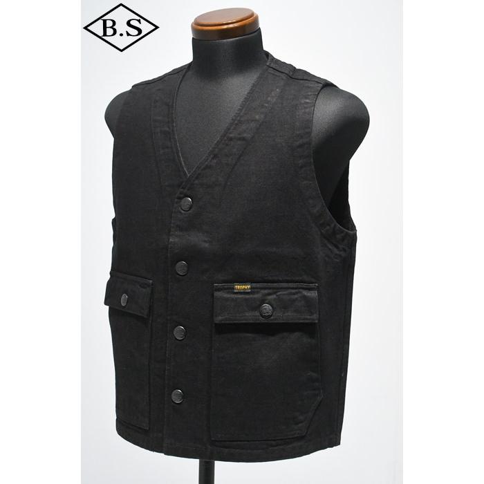 未使用 TROPHY CLOTHING Blackie Vest ベスト 38 TROPHY CLOTHING/トロフィークロージング】2024SS「Blackie Vest