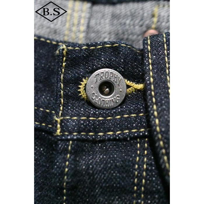Trophy clothing トロフィークロージング パンツ Lot.1604 Waist Overalls Dirt Denim インディゴの画像