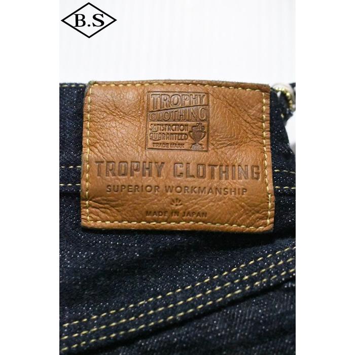 Trophy clothing トロフィークロージング パンツ Lot.1604 Waist Overalls Dirt Denim インディゴの画像