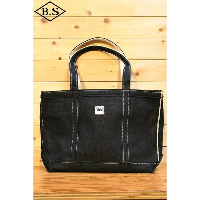 UES（ウエス） バッグ UES 811656 ジップトップ トートバッグ デニム