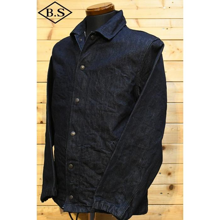 UES ウエス Gジャン 902302 ナイロンデニムコーチジャケット1st