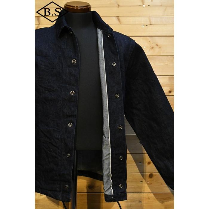 UES ウエス Gジャン 902302 ナイロンデニムコーチジャケット1st