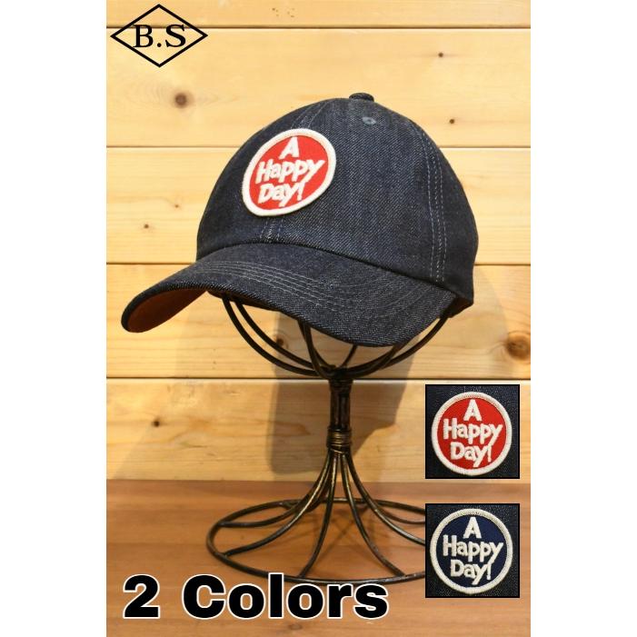 UES デニムキャップ Lサイズ A Happy Day! ポーチ　セット UES デニムキャップ Lサイズ A Happy Day! ポーチセット