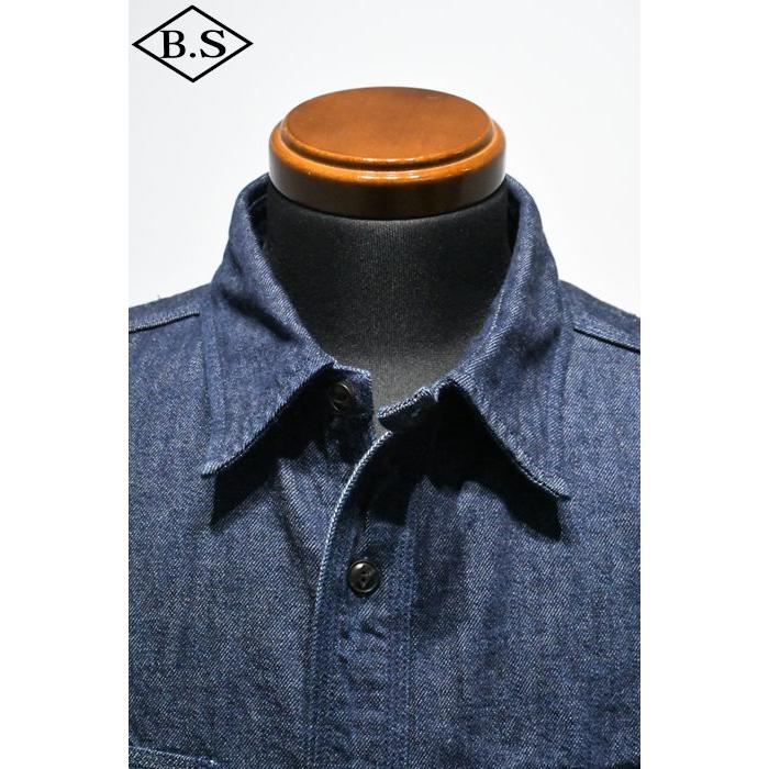 UES（ウエス） 長袖シャツ 501957 メディカルシャツ デニム 