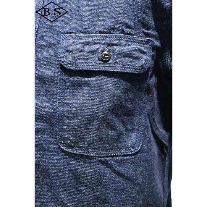 UES（ウエス） 長袖シャツ 501957 メディカルシャツ デニム 