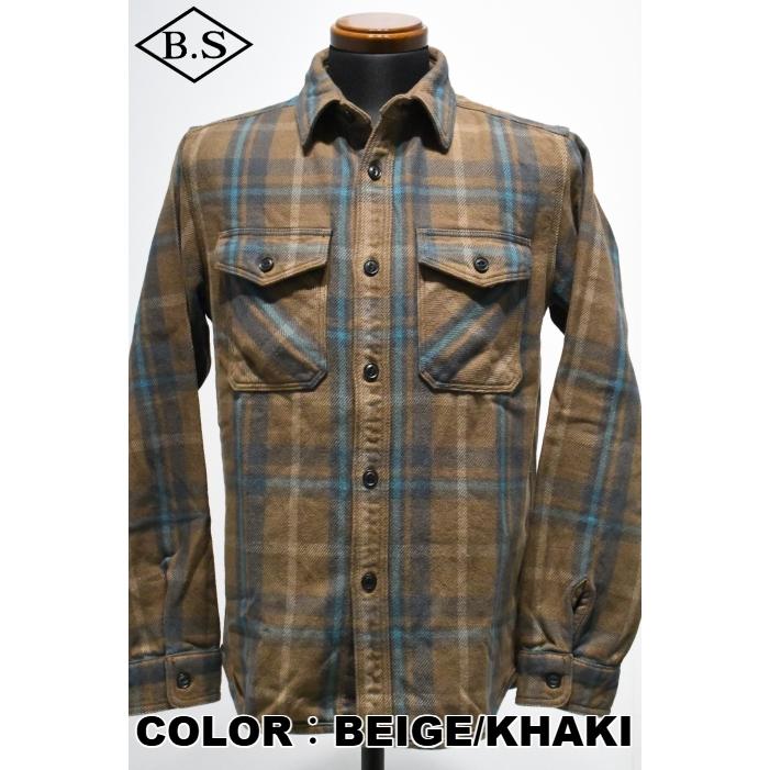 UES（ウエス） 長袖シャツ 502551 EXTRA HEAVY FLANNEL SHIRT