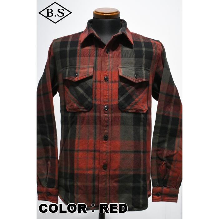 UES（ウエス） 長袖シャツ 502552 EXTRA HEAVY FLANNEL SHIRT