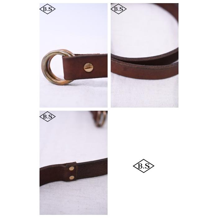 VASCO リングベルト vasco ヴァスコ VASCO ベルト VS-601 Leather Ring Belt narrow