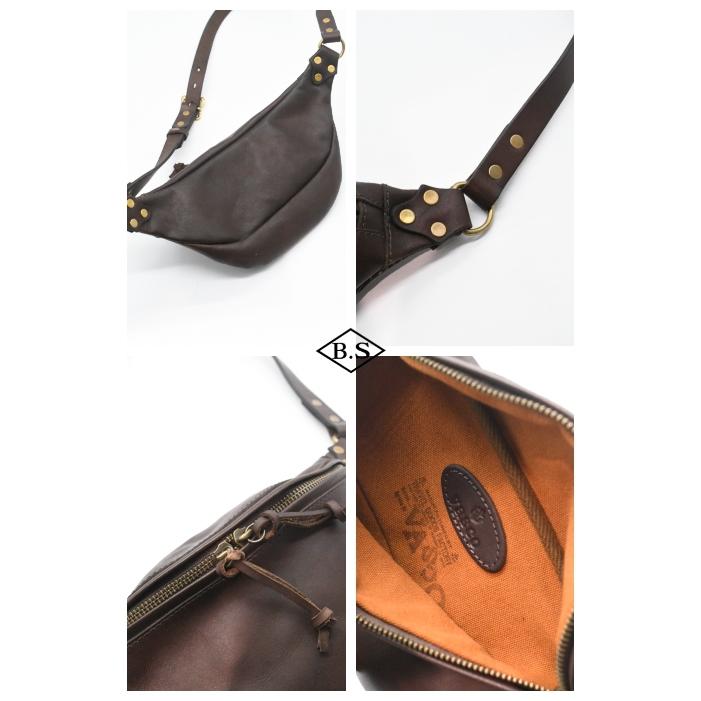 vasco（ヴァスコ） バッグ VS-242L LEATHER WAIST BAG -SMALL レザー