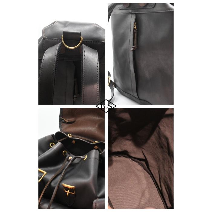 vasco（ヴァスコ） バッグ VS-204L LEATHER ARMY RUCKSACK レザー