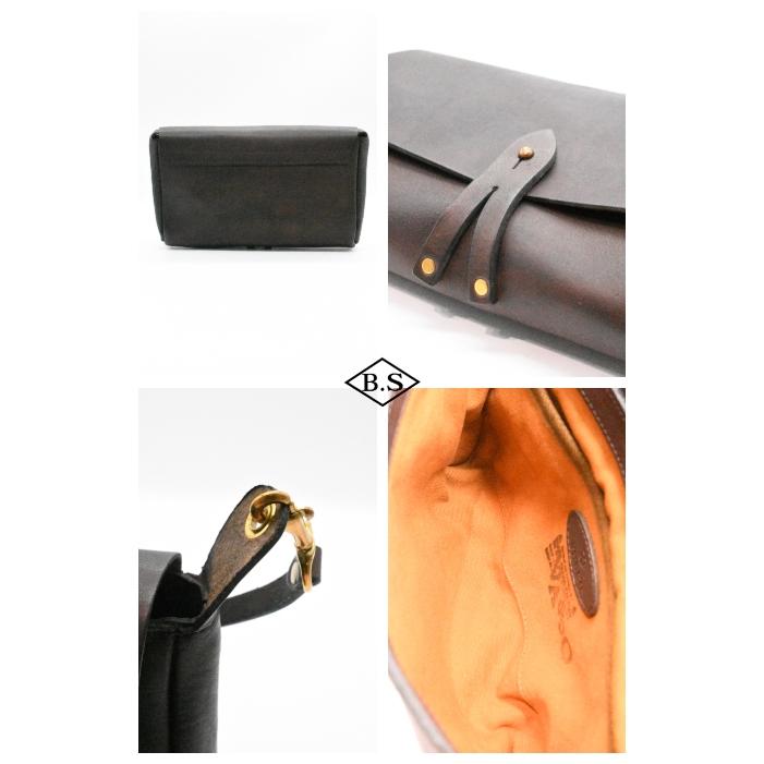 vasco（ヴァスコ） ショルダーバッグ VS-240L LEATHER 3WAY CLUTCH BAG
