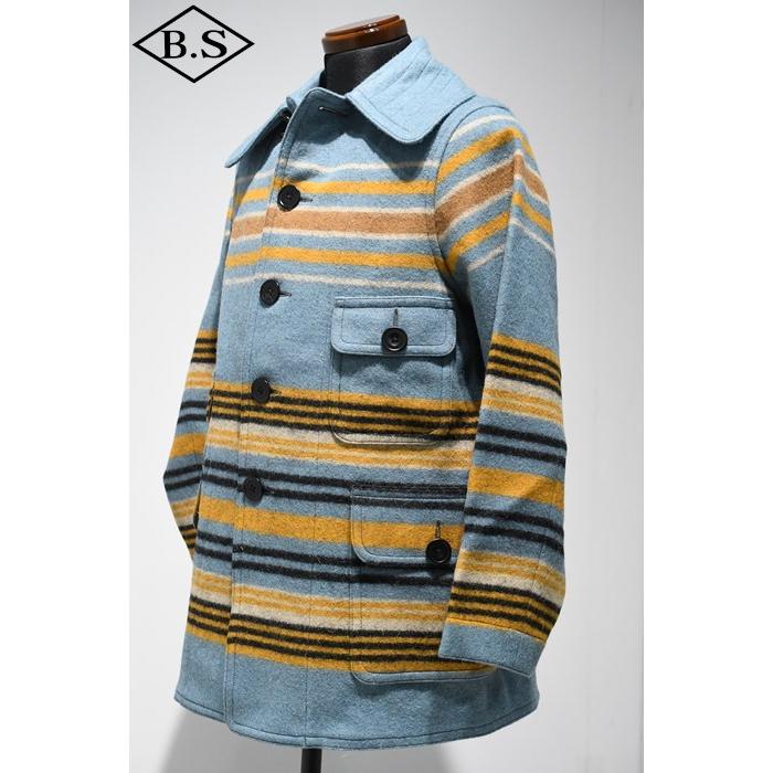 ジョングラッコー ウエアハウス アウター John Gluckow by WAREHOUSE JG-10 1920s to 1932 Winter Hunting Coat  サックスの画像