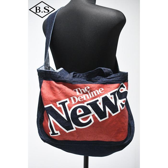 Denime（ドゥニーム） バッグ Lot 302 TDN NEWS PAPER BAG インディゴ