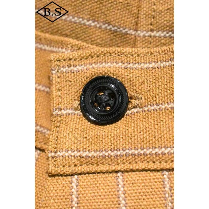 (NON WASH)ウエアハウス WAREHOUSE GREENEBAUM BROTHERS Lot1229 1874 1900 4POCKET HEAVY LEATHER BOUND OVERALLの画像