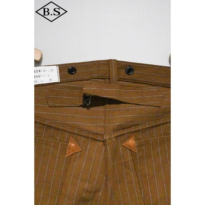 (NON WASH)ウエアハウス WAREHOUSE GREENEBAUM BROTHERS Lot1229 1874 1900 4POCKET HEAVY LEATHER BOUND OVERALLの画像